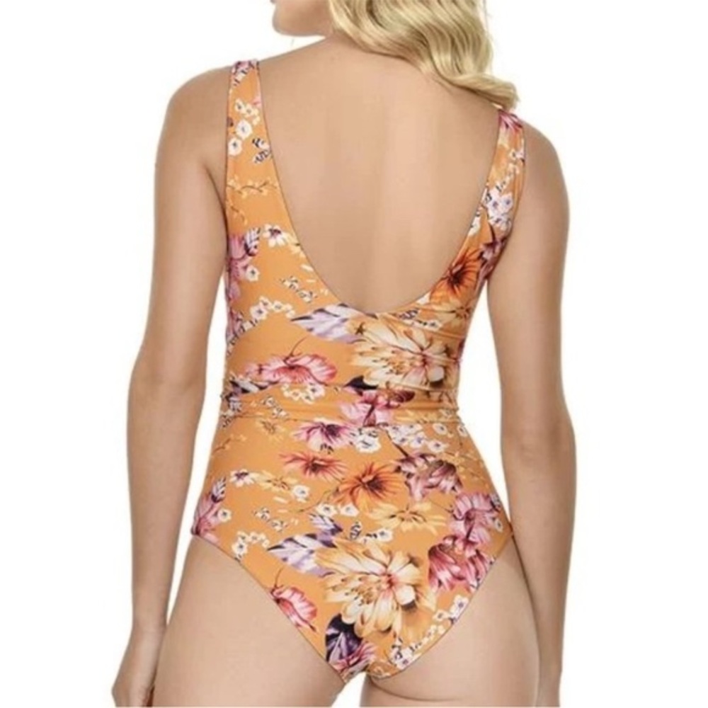 NWT size large! Encantadore for Anthropologie one piece bathing suit - Picture 4 of 13